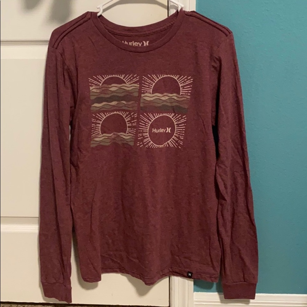 Long sleeve Hurley sunset shirt